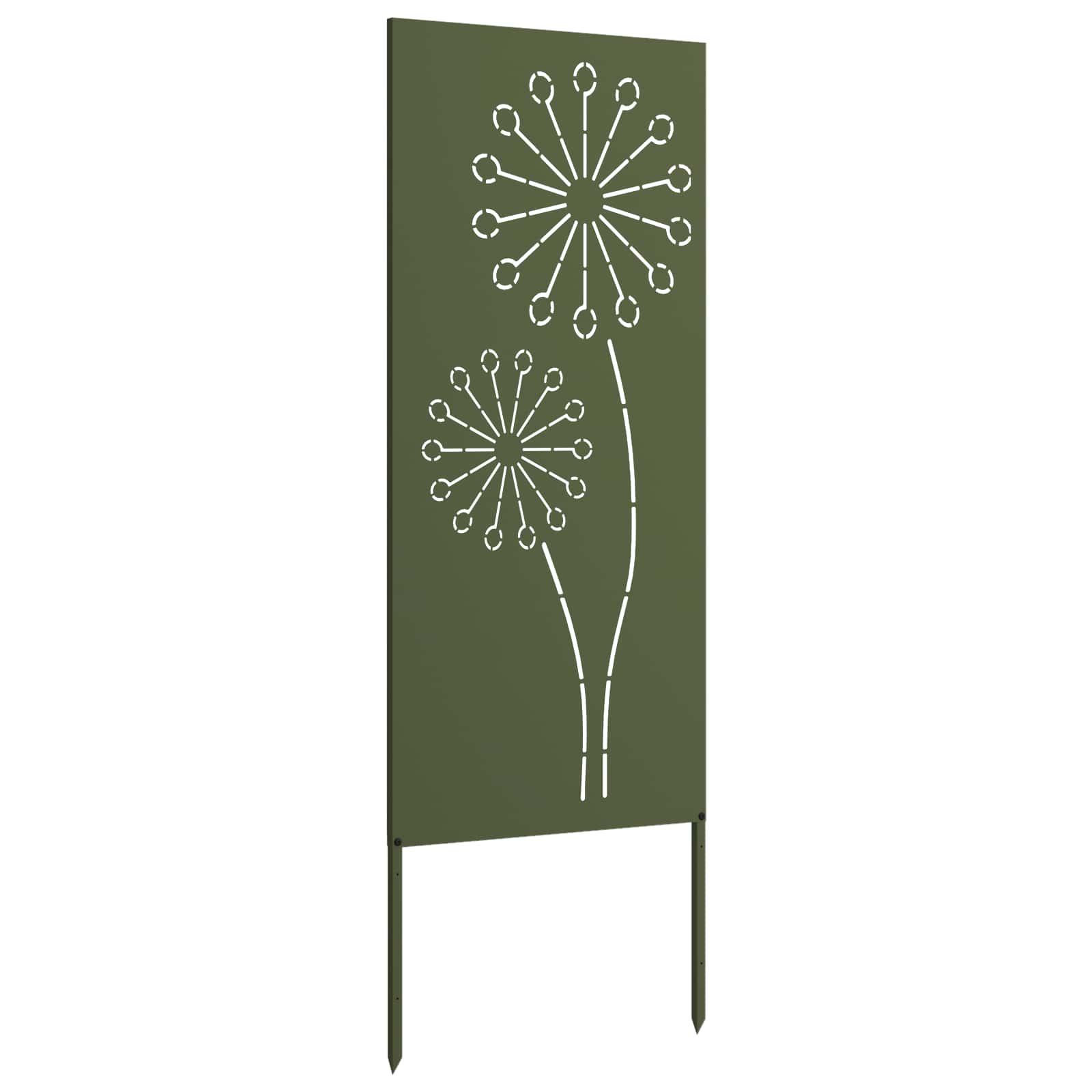 Schermo per privacy in giardino Oliver verde 50 x 140 cm | homemem39