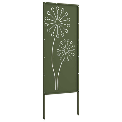 Schermo per privacy in giardino Oliver verde 50 x 140 cm | homemem39