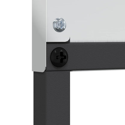 Schermo per privacy in giardino Traforo Argento 50 x 140 cm | homemem39