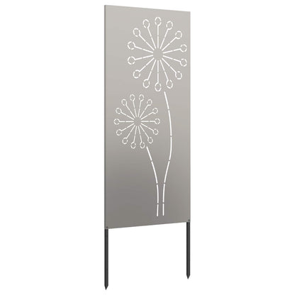 Schermo per privacy in giardino Traforo Ruggine 50 x 140 cm | homemem39