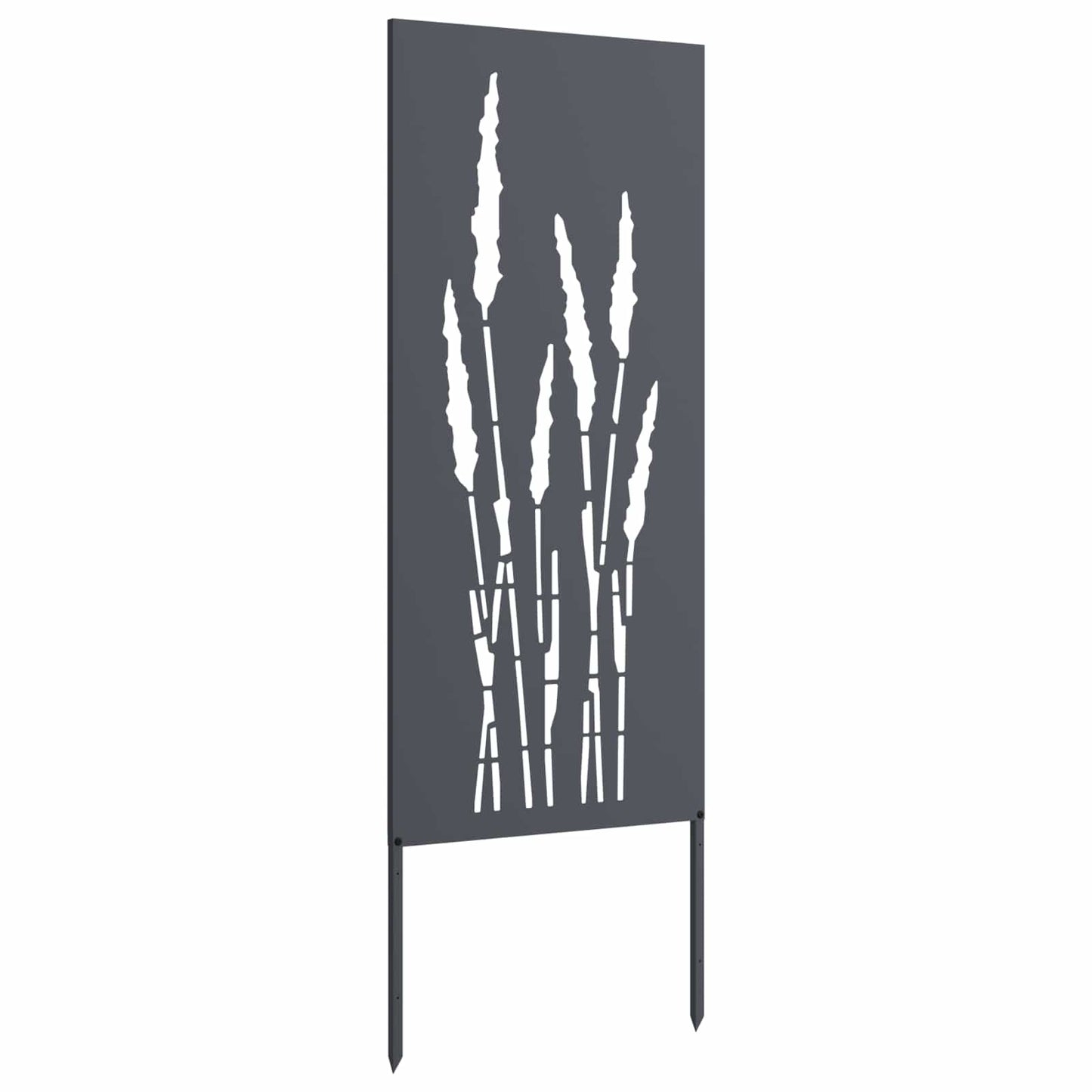 Schermo per privacy in giardino Floreale Antracite 50 x 140 cm | homemem39