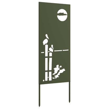 Schermo per privacy in giardino Oliver verde 50 x 140 cm