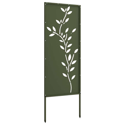Schermo per privacy in giardino Oliver verde 50 x 140 cm
