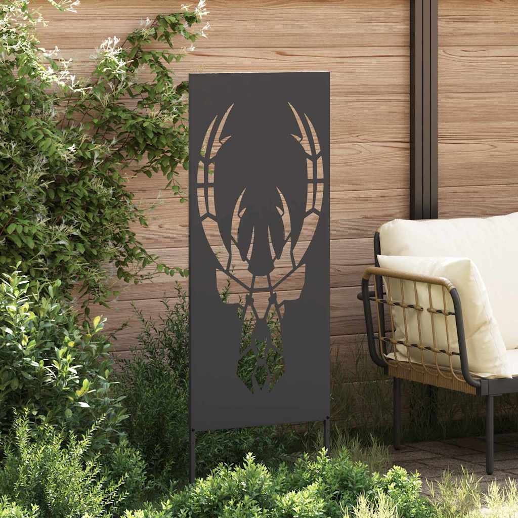 Schermo per privacy in giardino Stampa animale Nero 50 x 140 cm