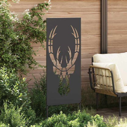 Schermo per privacy in giardino Stampa animale Nero 50 x 140 cm