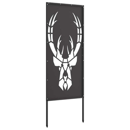 Schermo per privacy in giardino Stampa animale Nero 50 x 140 cm