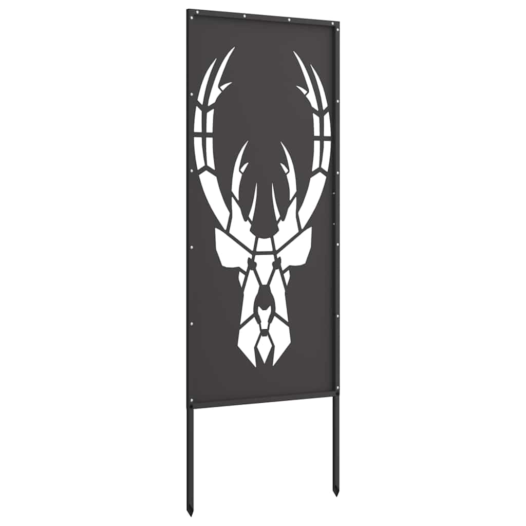 Schermo per privacy in giardino Stampa animale Nero 50 x 140 cm
