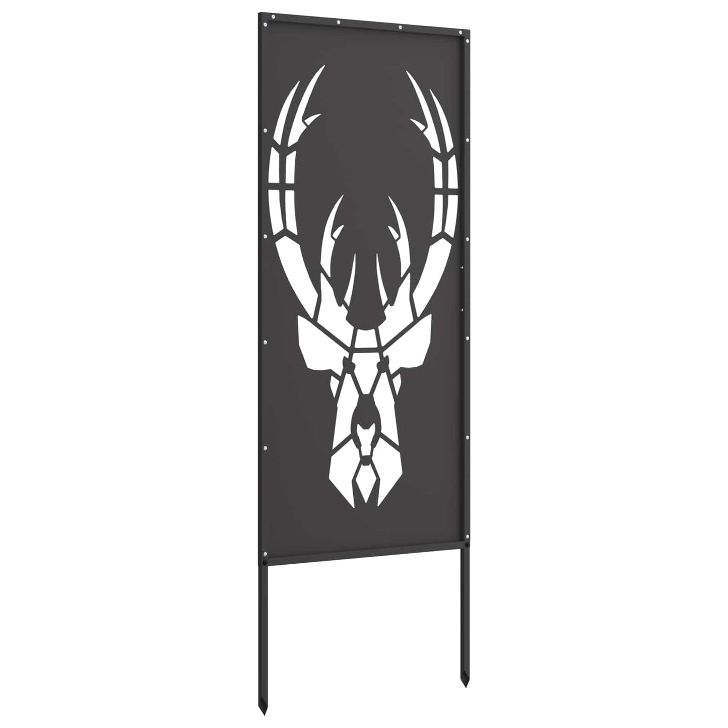 Schermo per privacy in giardino Stampa animale Nero 50 x 140 cm