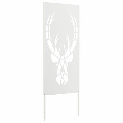 Schermo per privacy in giardino Bianco 50 x 140 cm