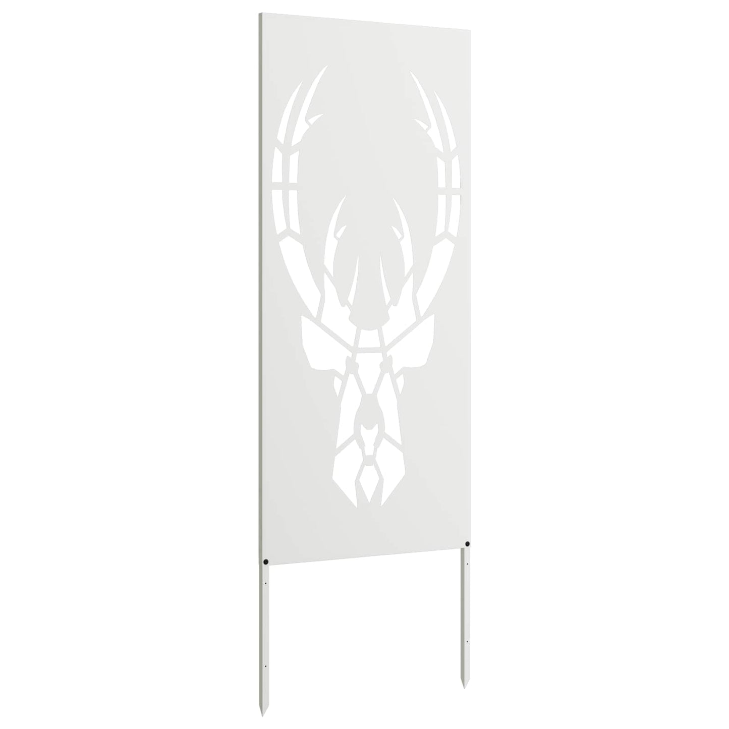 Schermo per privacy in giardino Bianco 50 x 140 cm