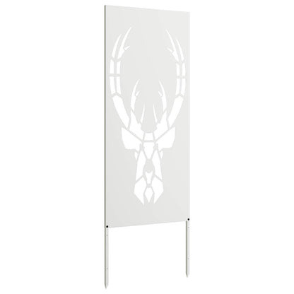 Schermo per privacy in giardino Bianco 50 x 140 cm
