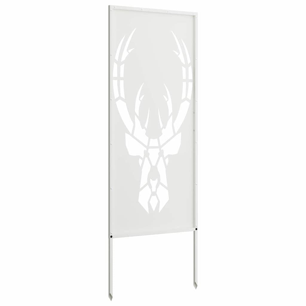 Schermo per privacy in giardino Bianco 50 x 140 cm