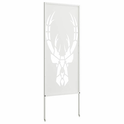 Schermo per privacy in giardino Bianco 50 x 140 cm