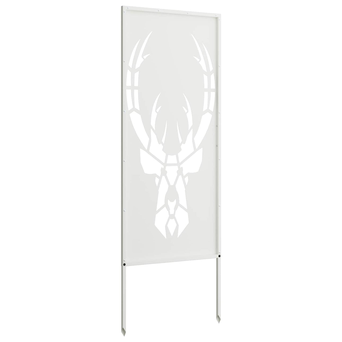 Schermo per privacy in giardino Bianco 50 x 140 cm