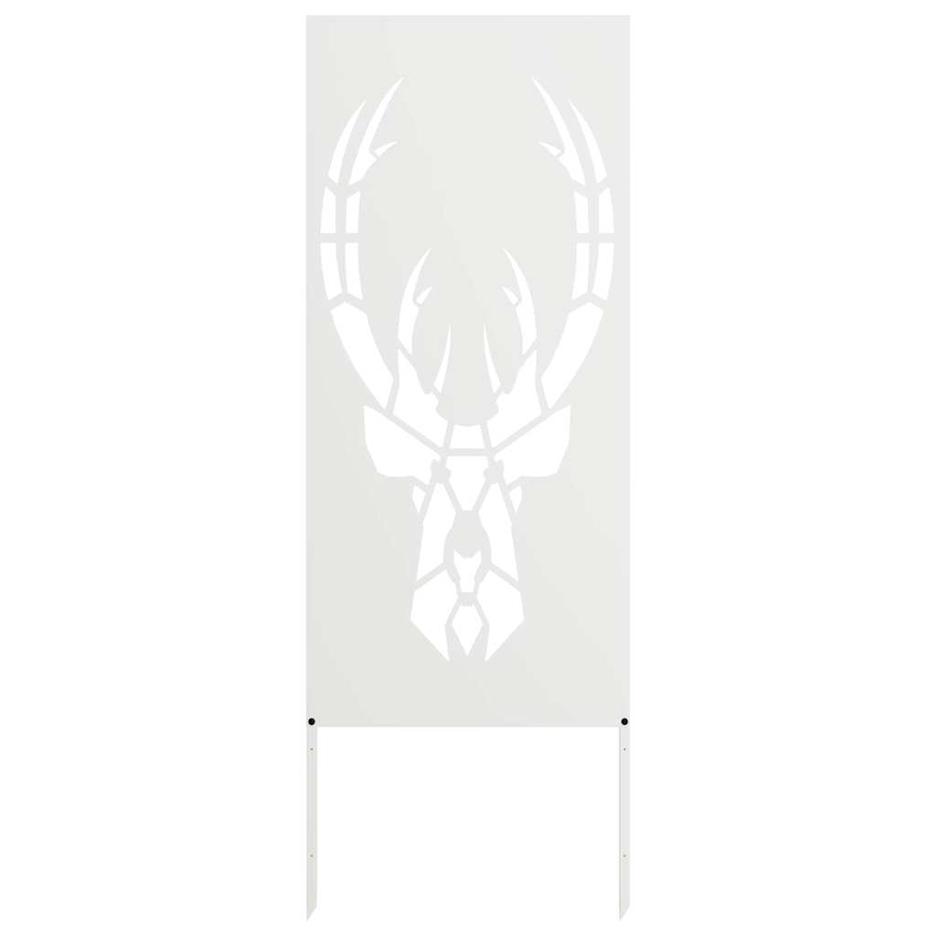 Schermo per privacy in giardino Bianco 50 x 140 cm