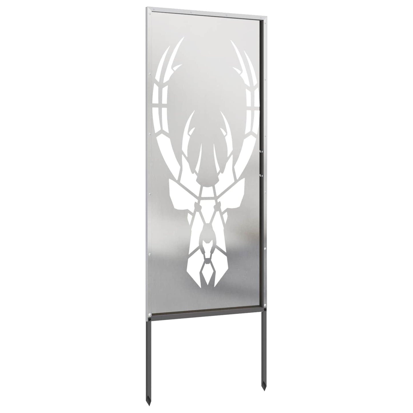 Schermo per privacy in giardino Argento 50 x 140 cm