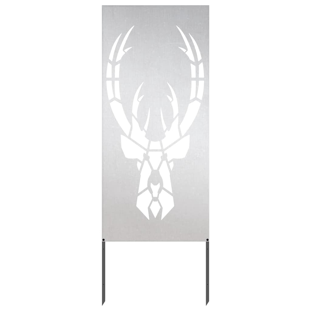 Schermo per privacy in giardino Argento 50 x 140 cm