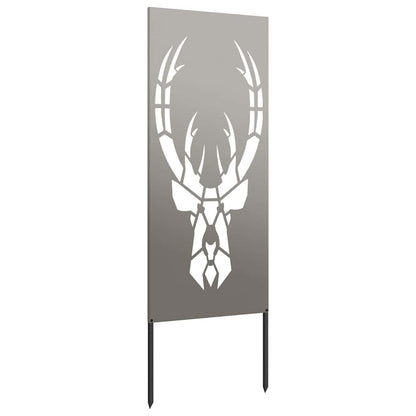 Schermo per privacy in giardino Ruggine 50 x 140 cm