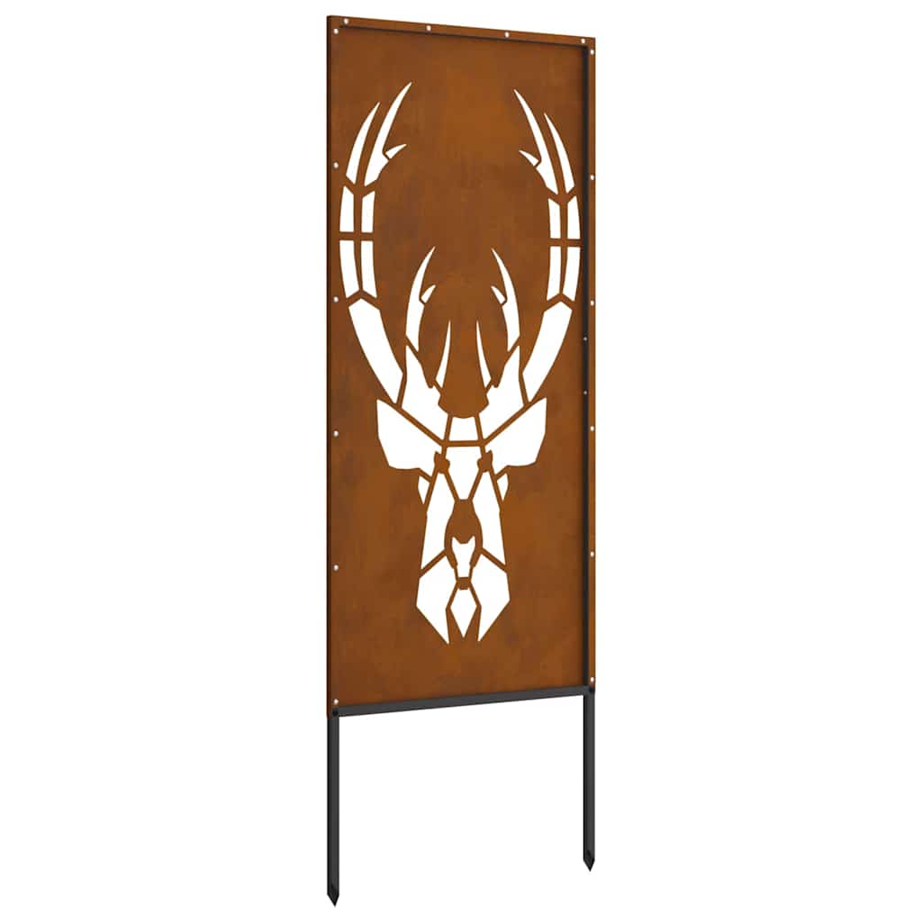 Schermo per privacy in giardino Ruggine 50 x 140 cm