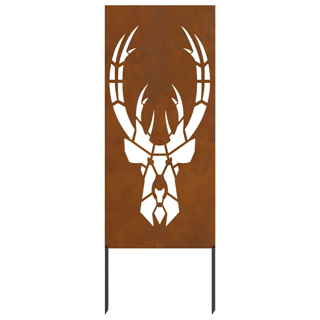 Schermo per privacy in giardino Ruggine 50 x 140 cm