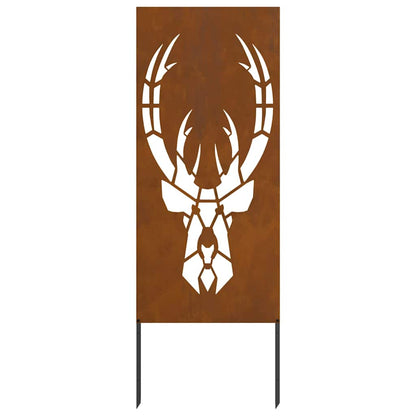 Schermo per privacy in giardino Ruggine 50 x 140 cm