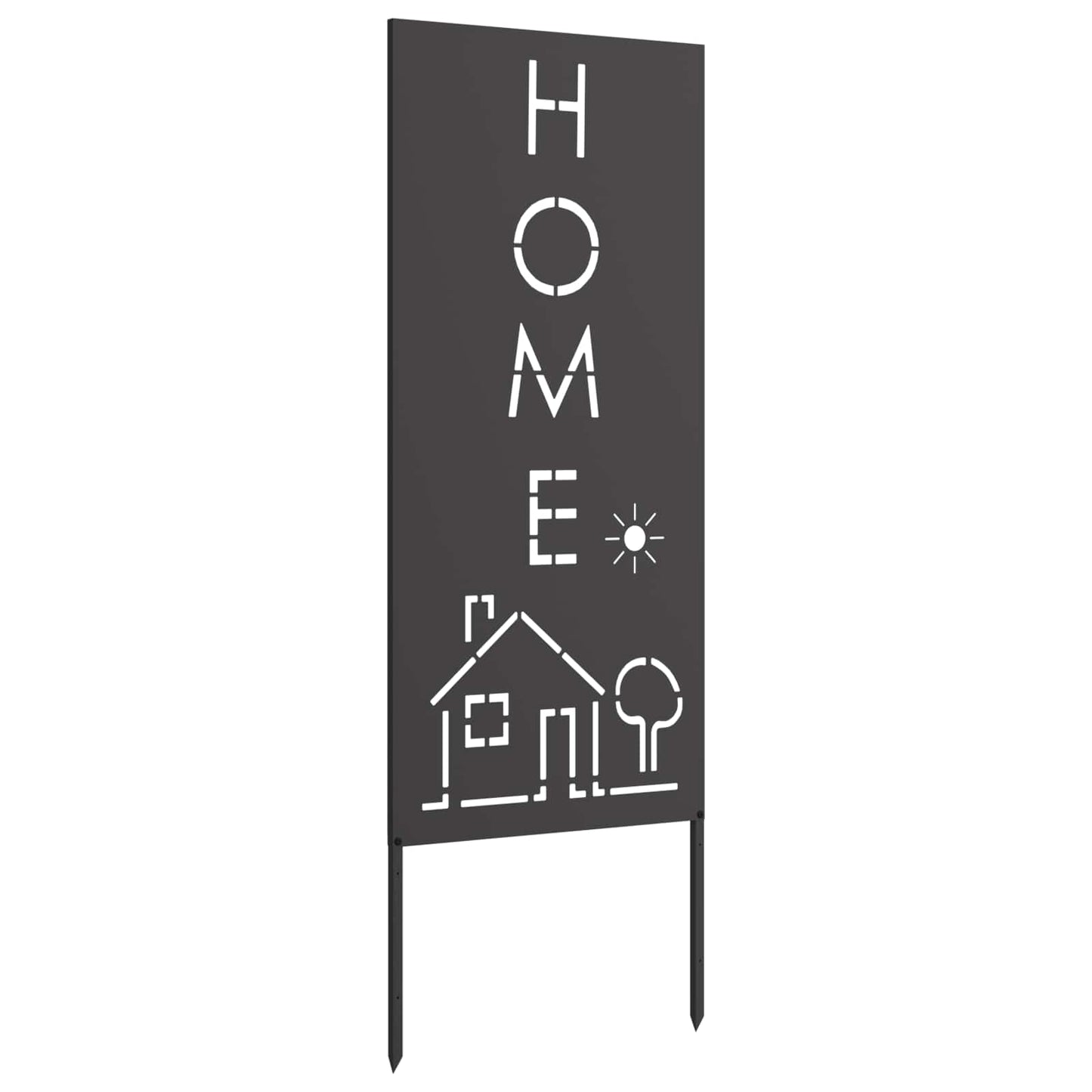 Schermo per privacy in giardino Traforo Nero 50 x 140 cm
