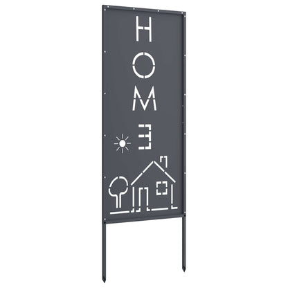 Schermo per privacy in giardino Traforo Antracite 50 x 140 cm