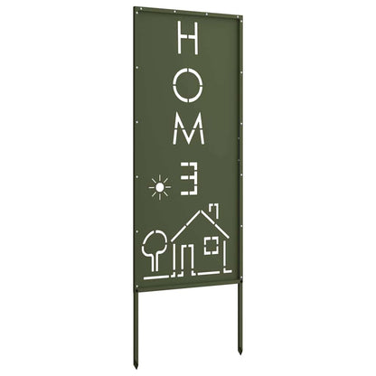 Schermo per privacy in giardino Oliver verde 50 x 140 cm