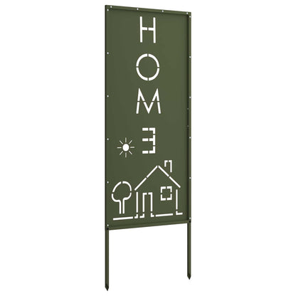 Schermo per privacy in giardino Oliver verde 50 x 140 cm
