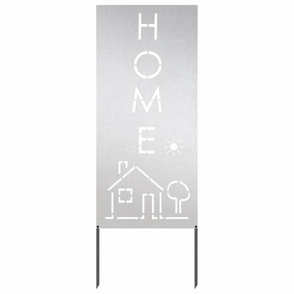 Schermo per privacy in giardino Traforo Argento 50 x 140 cm