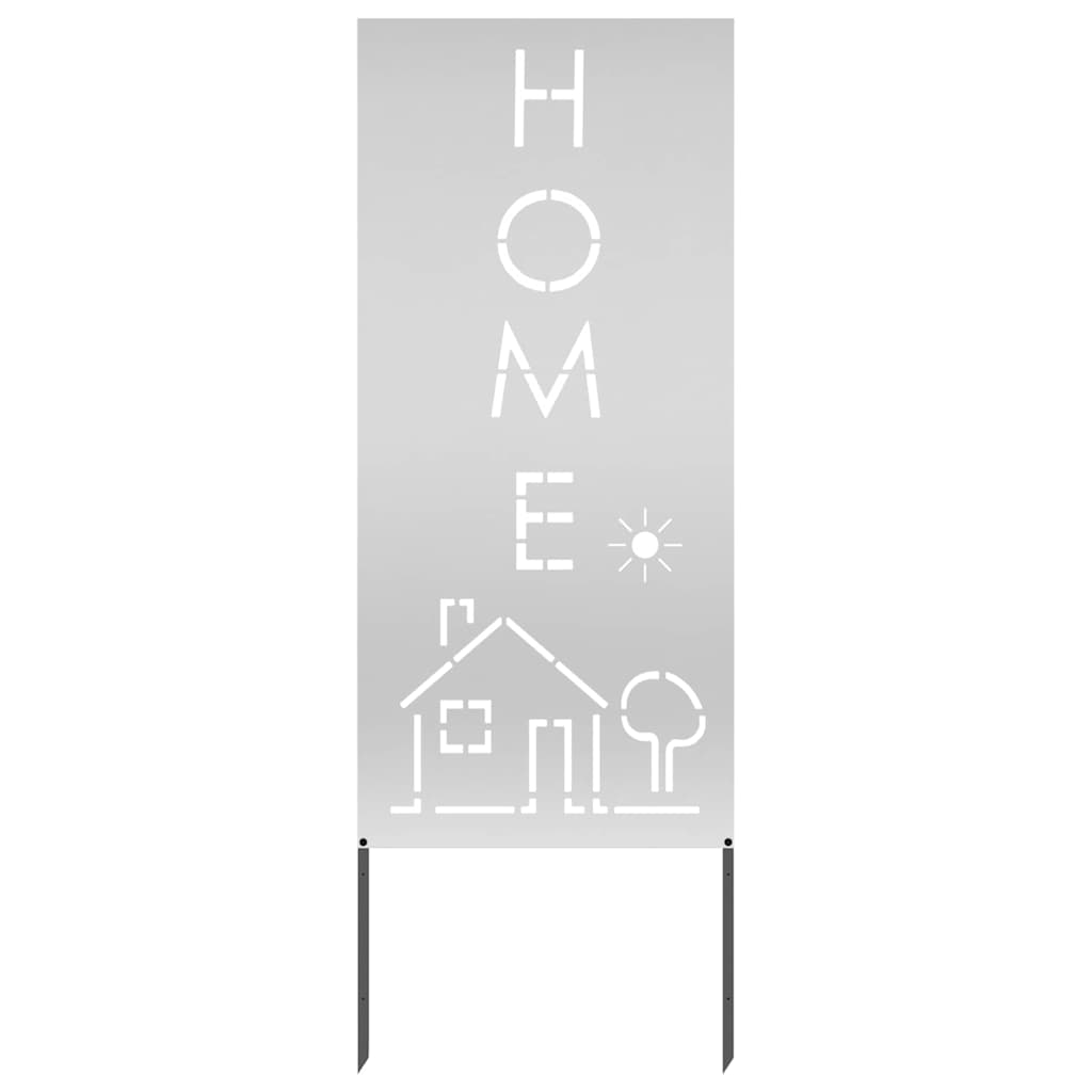 Schermo per privacy in giardino Traforo Argento 50 x 140 cm