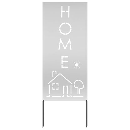 Schermo per privacy in giardino Traforo Argento 50 x 140 cm