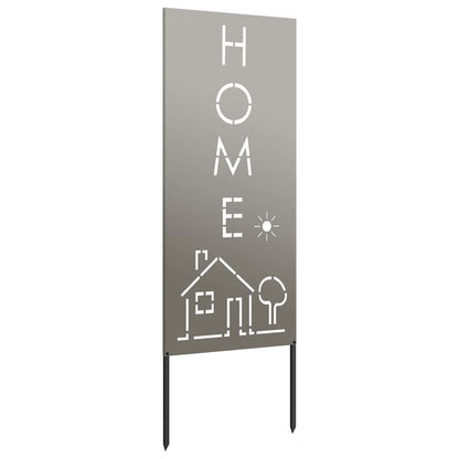 Schermo per privacy in giardino Traforo Ruggine 50 x 140 cm