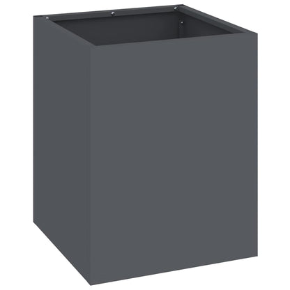 Vaso da giardino Antracite 32 x 32 x 40 cm