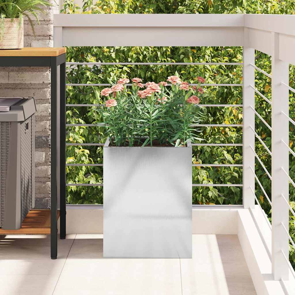 Vaso da giardino Acciaio inossidabile 32 x 32 x 40 cm