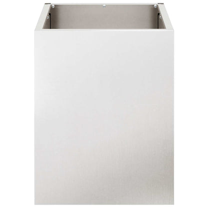 Vaso da giardino Acciaio inossidabile 32 x 32 x 40 cm