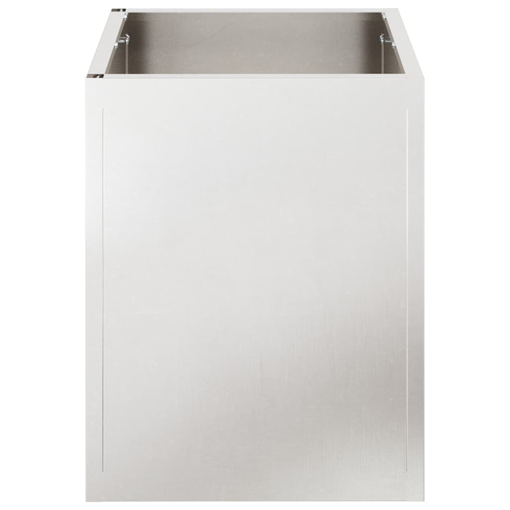 Vaso da giardino Acciaio inossidabile 32 x 32 x 40 cm