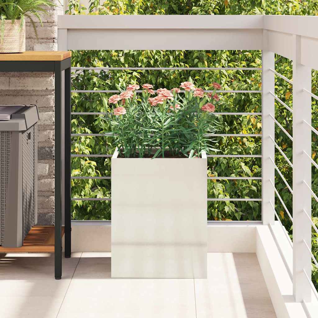 Vaso da giardino Acciaio zincato 32 x 32 x 40 cm