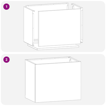 Vaso da giardino Nero 50 x 32 x 40 cm Acciaio laminato a freddo