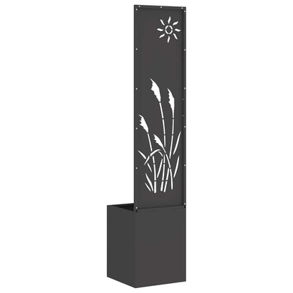 Schermo per privacy in giardino Traforo Nero 32 x 150 cm