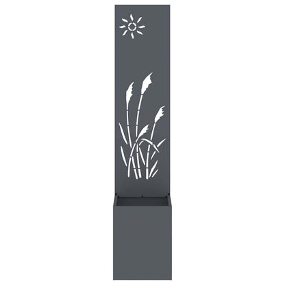 Schermo per privacy in giardino Traforo Antracite 32 x 140 cm