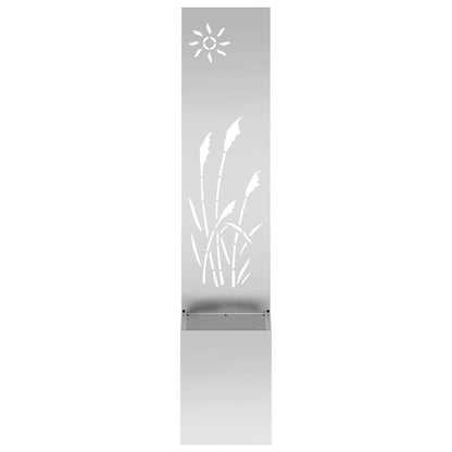 Schermo per privacy in giardino Traforo Argento 32 x 150 cm | homemem39