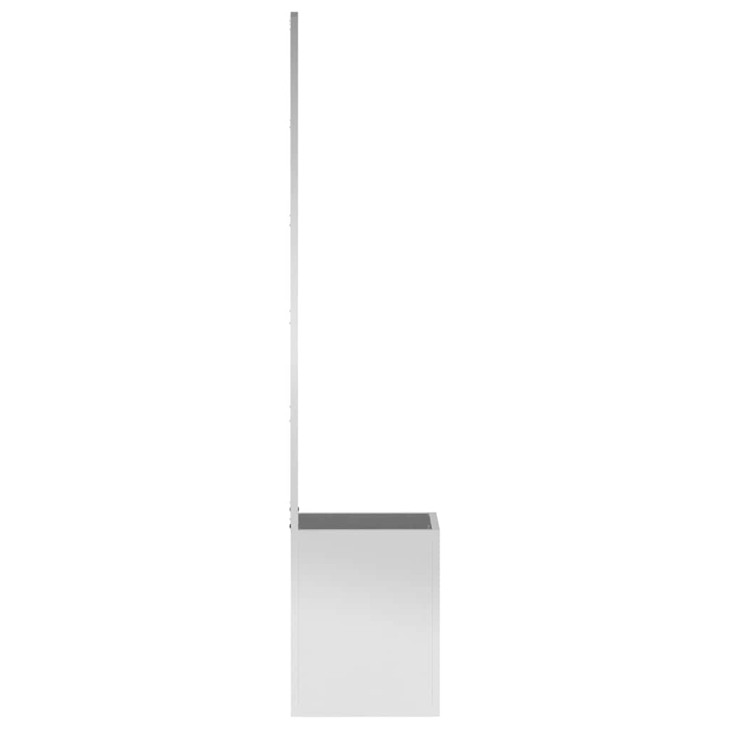 Schermo per privacy in giardino Traforo Argento 32 x 150 cm | homemem39