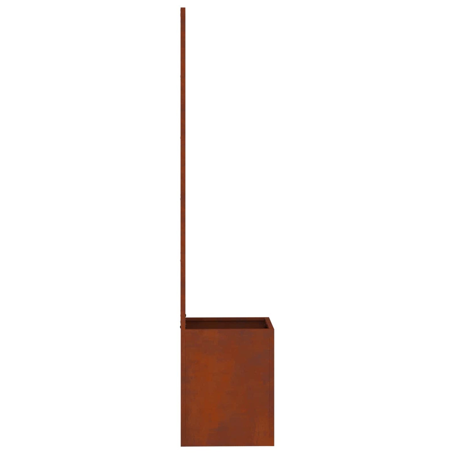 Schermo per privacy in giardino Traforo Ruggine 32 x 140 cm
