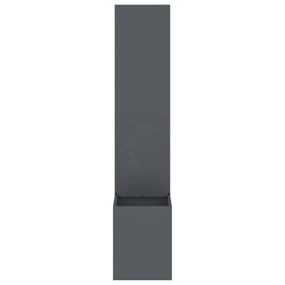 Schermo per privacy in giardino Traforo Antracite 32 x 140 cm