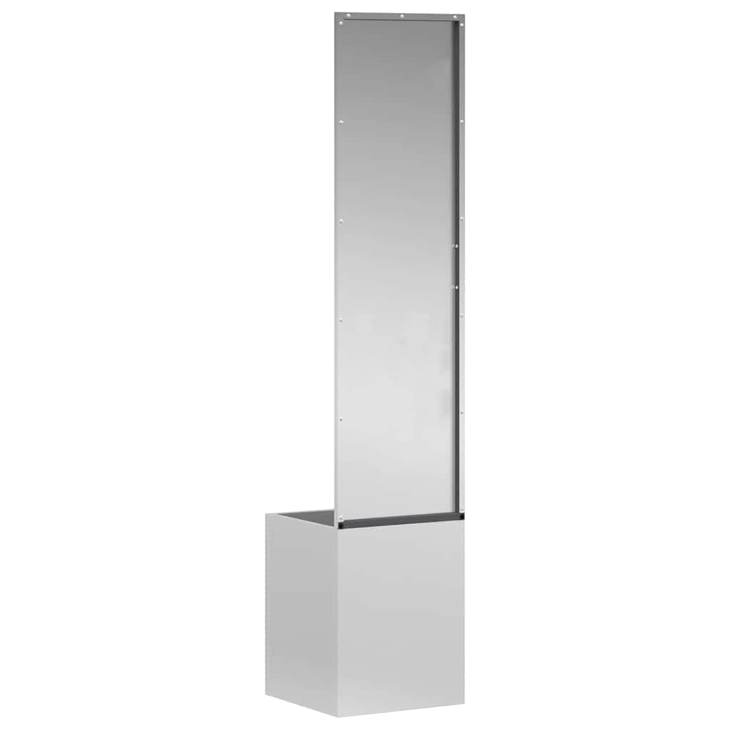 Schermo per privacy in giardino Traforo Argento 32 x 150 cm | homemem39