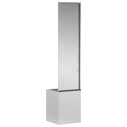 Schermo per privacy in giardino Traforo Argento 32 x 150 cm | homemem39