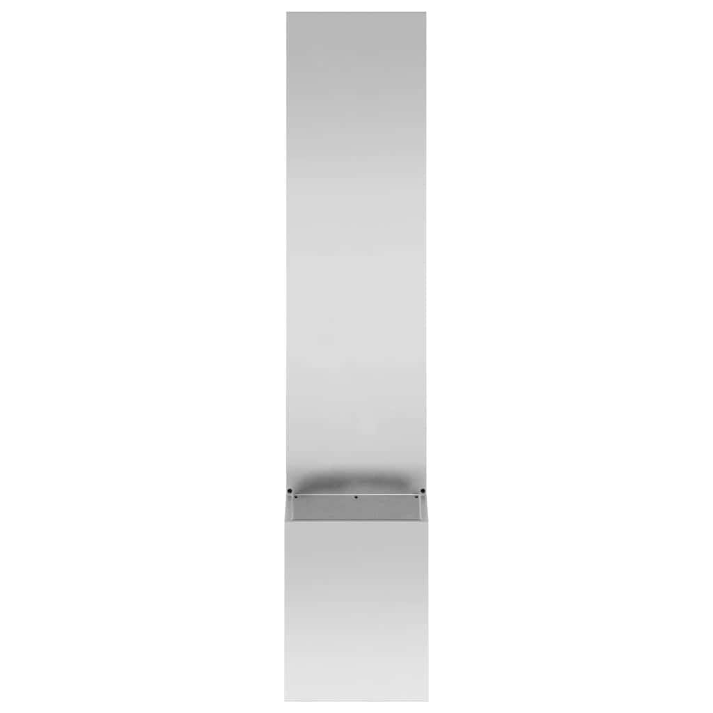 Schermo per privacy in giardino Traforo Argento 32 x 150 cm | homemem39