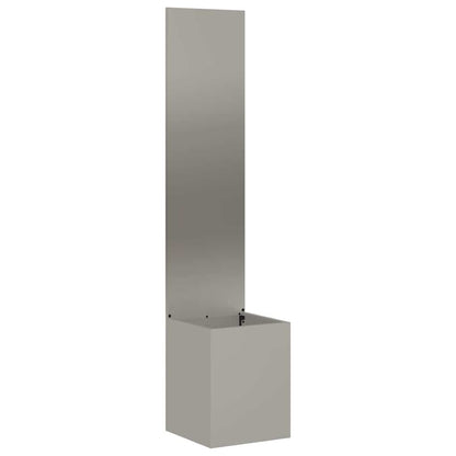 Schermo per privacy in giardino Traforo Ruggine 32 x 140 cm