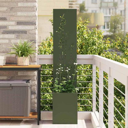 Schermo per privacy in giardino Oliver verde 32 x 140 cm